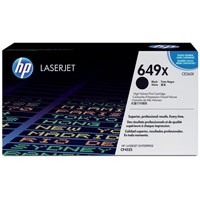 Hewlett Packard [HP] No. 649X Laser Toner Cartridge High Yield Page Life 17000pp Black