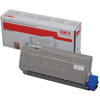 OKI Laser Toner Cartridge Page Life 11000pp Cyan