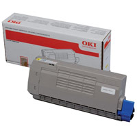 OKI Laser Toner Cartridge Page Life 11000pp Yellow
