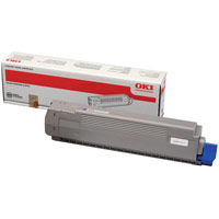 OKI Laser Toner Cartridge Page Life 7300pp Cyan