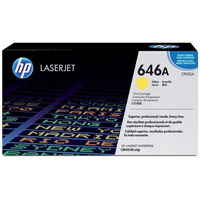 Hewlett Packard [HP] No. 646A Laser Toner Cartridge Page Life 12500pp Yellow