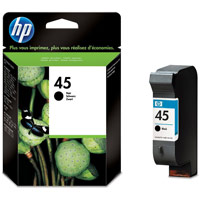 Hewlett Packard No. 45 Inkjet Cartridge Page Life 930pp 42ml Black