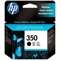 Hewlett Packard No. 350 Inkjet Cartridge Page Life 200pp 52g Black