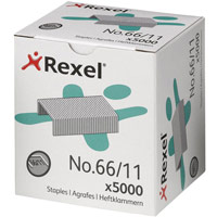 Rexel 66 Staples 11mm
