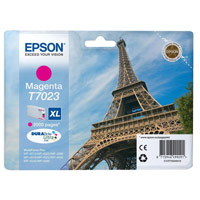 Epson T7023 Inkjet Cartridge Eiffel Tower XL High Capacity Page Life 2000pp Magenta