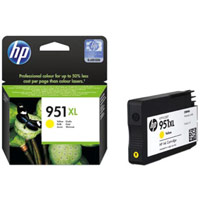Hewlett Packard No. 951XL Inkjet Cartridge High Capacity Page Life 1300pp Yellow
