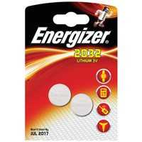 Energizer CR2032 Battery Lithium for Small Electronics 5004LC 240mAh 3V