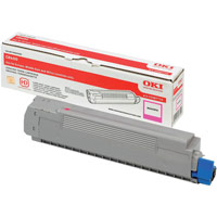 OKI Laser Toner Cartridge Page Life 6000pp Magenta