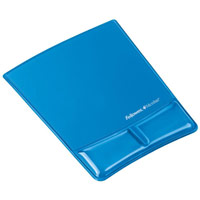 Fellowes 9182201 Crystal Mouse Pad & Wrist Support