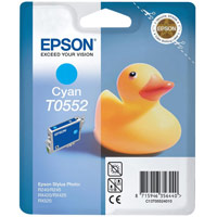 Epson T0552 Inkjet Cartridge Duck Cyan