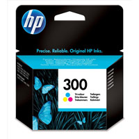 Hewlett Packard No. 300 Inkjet Cartridge Page Life 165pp Colour
