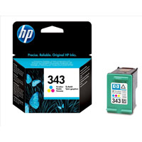 Hewlett Packard No. 343 Inkjet Cartridge Page Life 260pp Colour