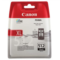 Canon PG-512 Inkjet Cartridge Page Life 401pp Black