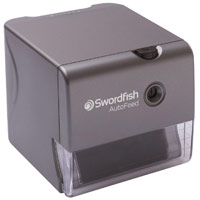 Details about   Swordfish 'Curve' Desktop Manual Pencil Sharpener 8-12mm ref 40103 