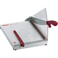 IDEAL 1134 A4 Office Guillotine with Manual Clamp
