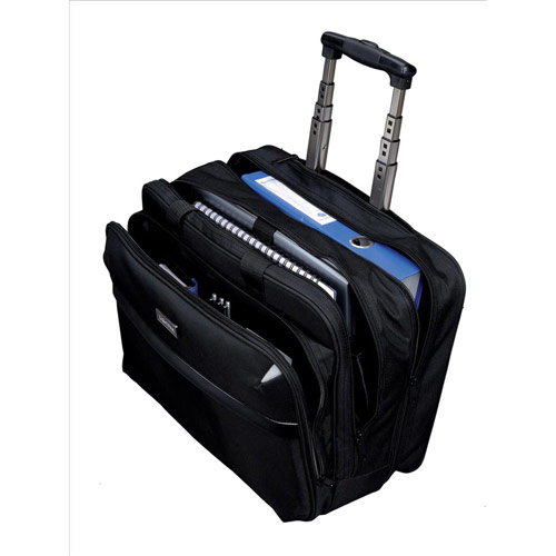 Lightpak Business Trolley Bag with Laptop Compartment Nylon Capacity ...